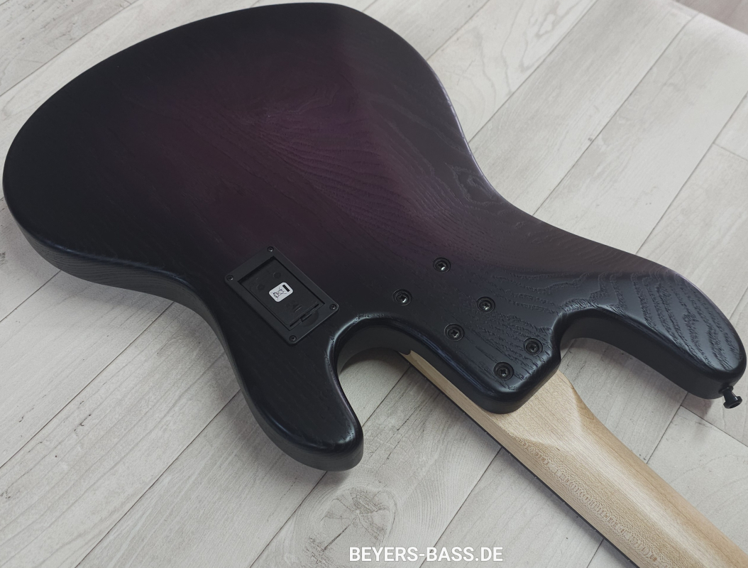 Sandberg California II TM4 Ebony, Open Pore Violetburst, Linkshänder