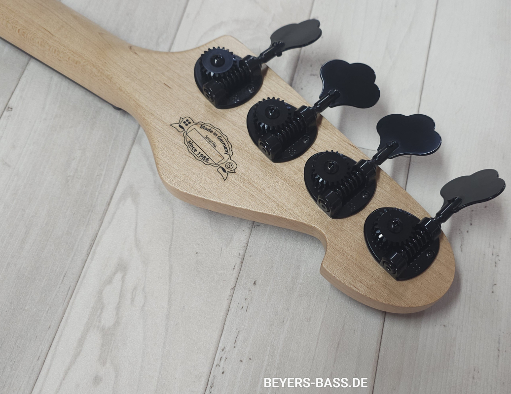 Sandberg California II TM4 Ebony, Open Pore Violetburst, Linkshänder