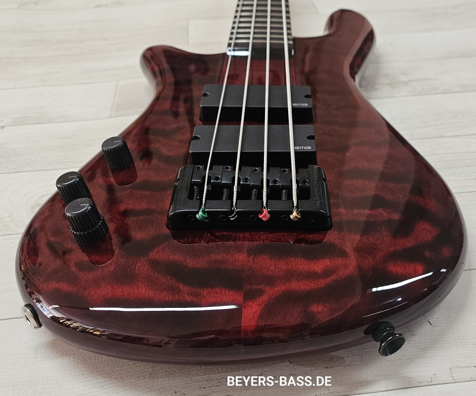 Spector Euro 4 Bantam, Black Cherry Gloss, Linkshänder
