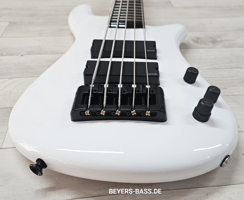Spector Euro 5 Bantam, Solid White Gloss