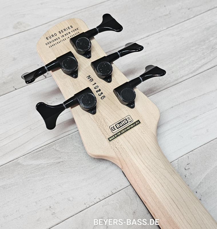 Spector Euro 5 Bantam, Solid White Gloss