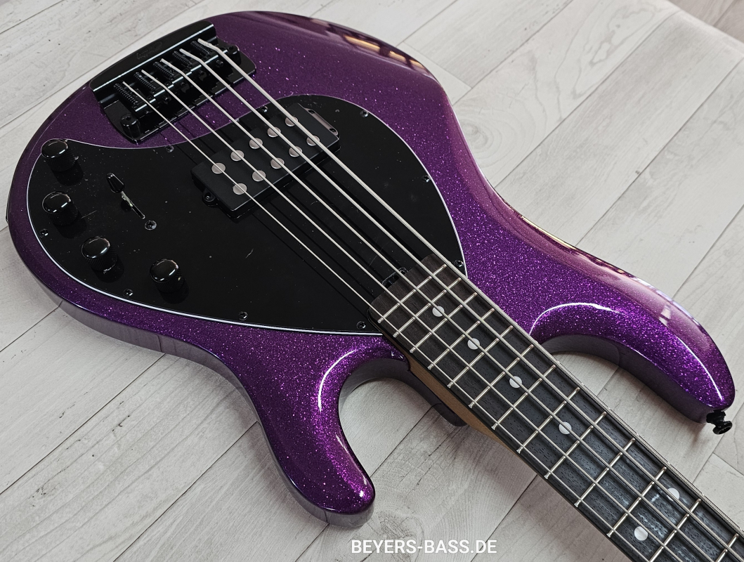 Sterling by Music Man StingRay Ray35 H, Purple Sparkle
