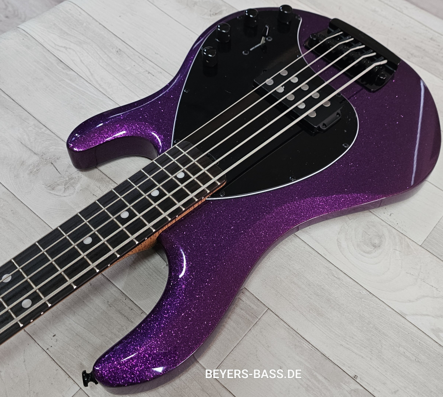 Sterling by Music Man StingRay Ray35 H, Purple Sparkle