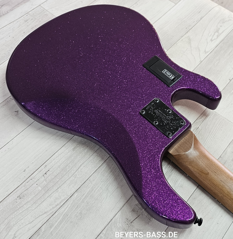 Sterling by Music Man StingRay Ray35 H, Purple Sparkle