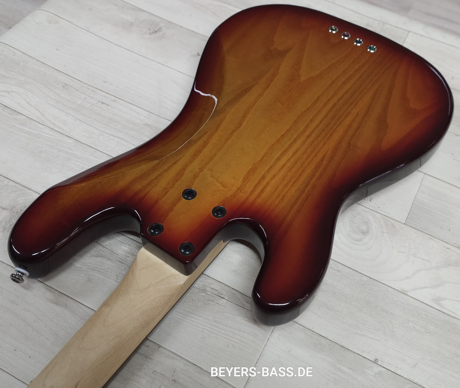 Lakland Skyline 44-64C DLX Custom PJ Deluxe, Honeyburst, Gigbag