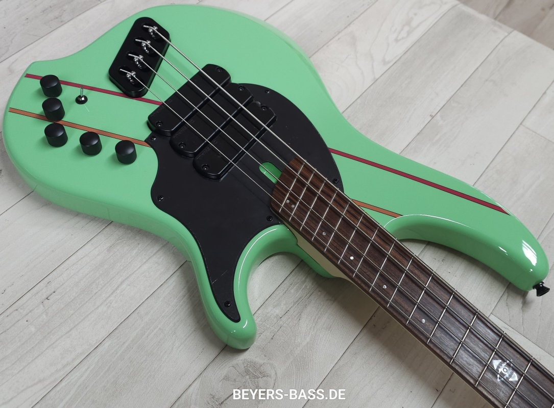 Dingwall JT3 John Taylor 4-String, Seafoam Green, Signature