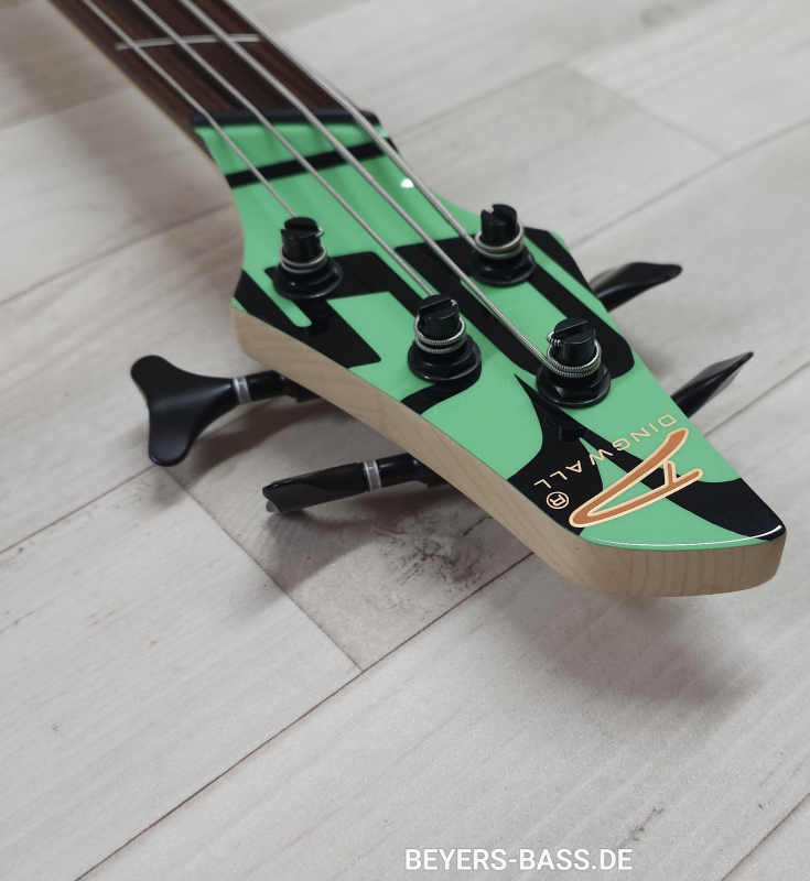 Dingwall JT3 John Taylor 4-String, Seafoam Green, Signature