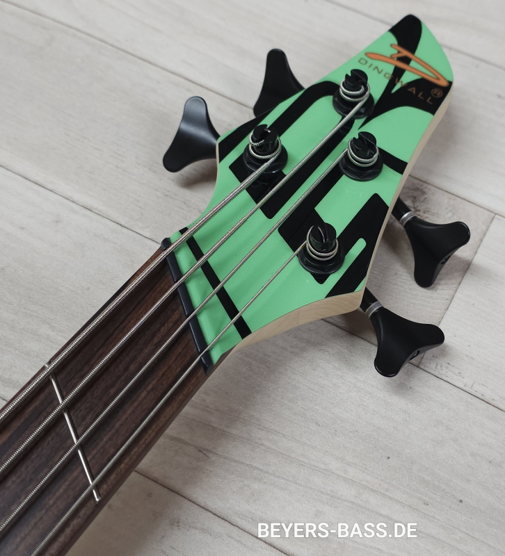 Dingwall JT3 John Taylor 4-String, Seafoam Green, Signature
