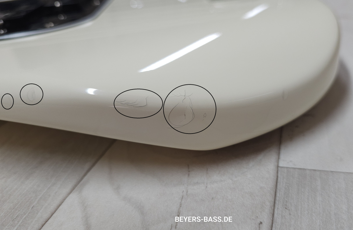Fender Standard Series Precison Bass MN Modified, Arctic White, 2nd Hand
