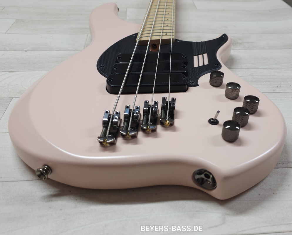 Dingwall NG3 4-String Nolly, Shell Pink, Signature