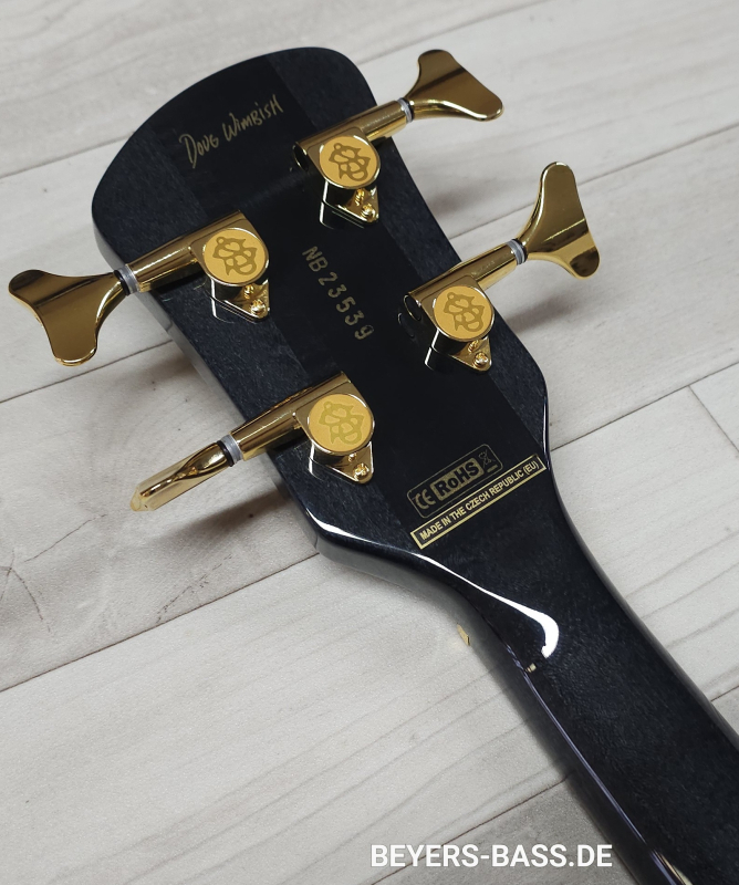 Spector Euro 4 Artist Doug Wimbish, Black Stain Gloss