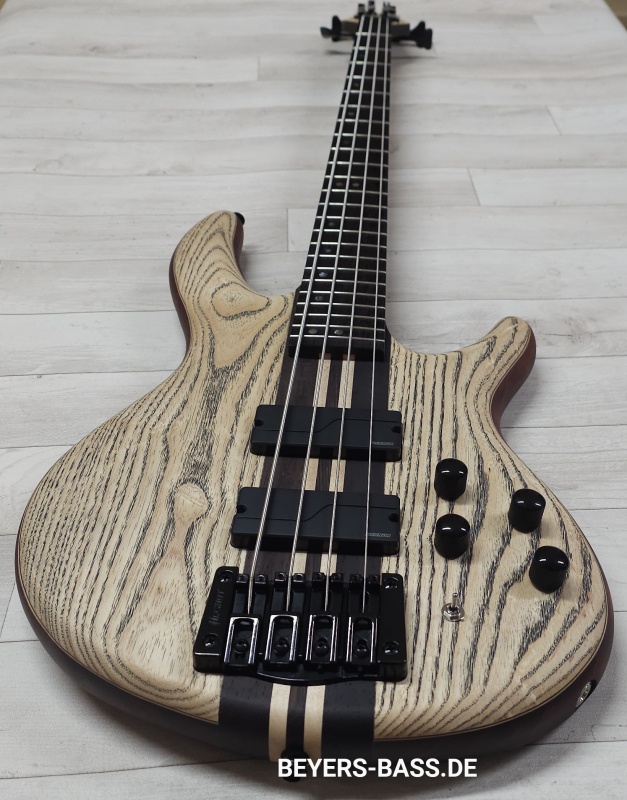 Cort Artisan Series A4 Ultra Ash, Etched Natural Black, Messeware
