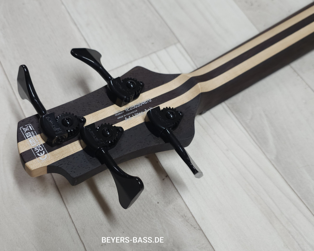Cort Artisan Series A4 Ultra Ash, Etched Natural Black, Messeware