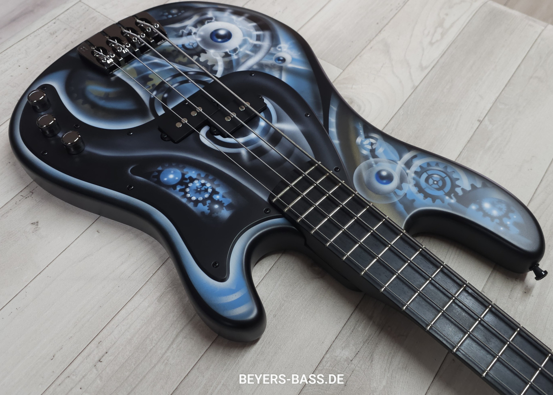 Sandberg California II VS4 Custom, Industrial Airbrush Finish
