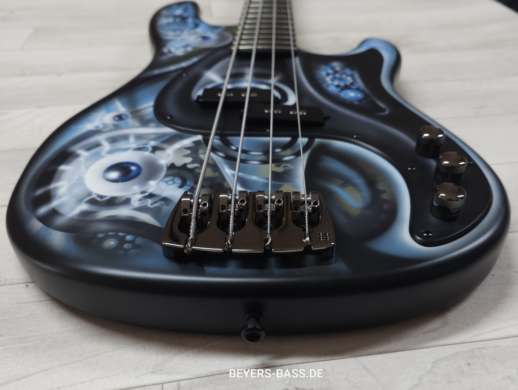 Sandberg California II VS4 Custom, Industrial Airbrush Finish