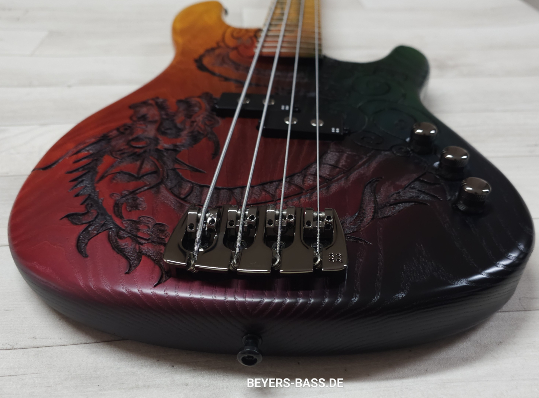 Sandberg California II VS4 Custom, Lasered Dragon Prototype