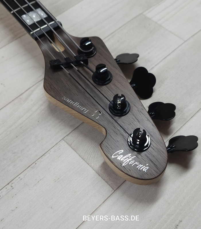 Sandberg California II VM4 Ebony, Rarewood Walnut