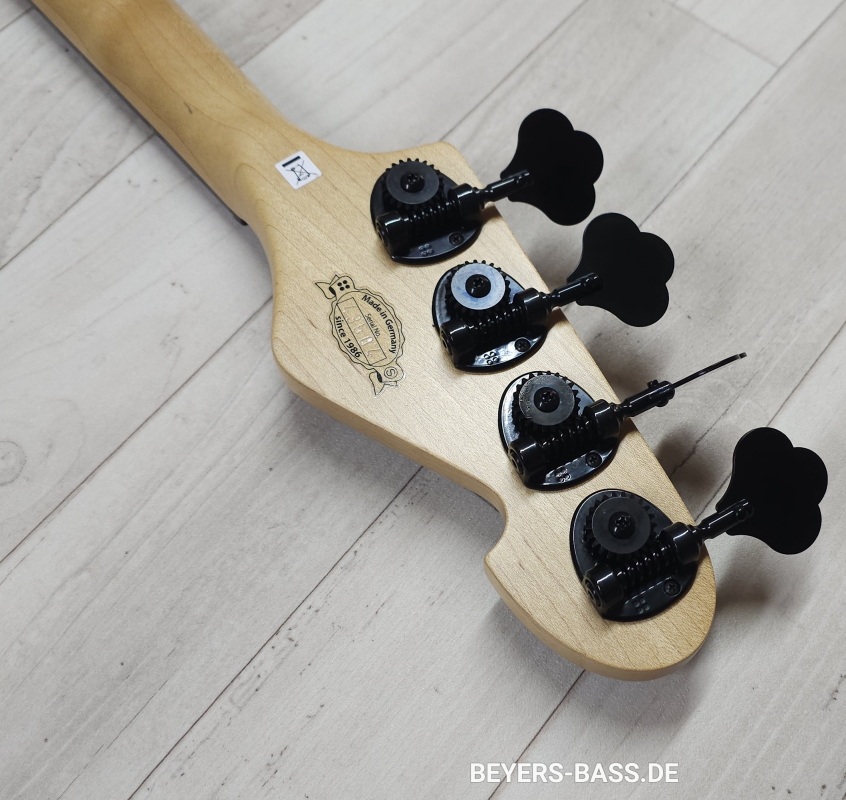 Sandberg California II TT4 Fretless, Open Pore Black, Linkshänder