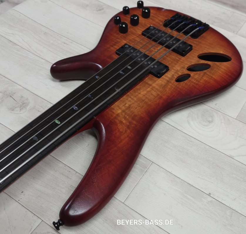 Ibanez Bass Workshop SRD905F Fretless BTL, Brown Topaz Burst Low Gloss, 2nd Hand
