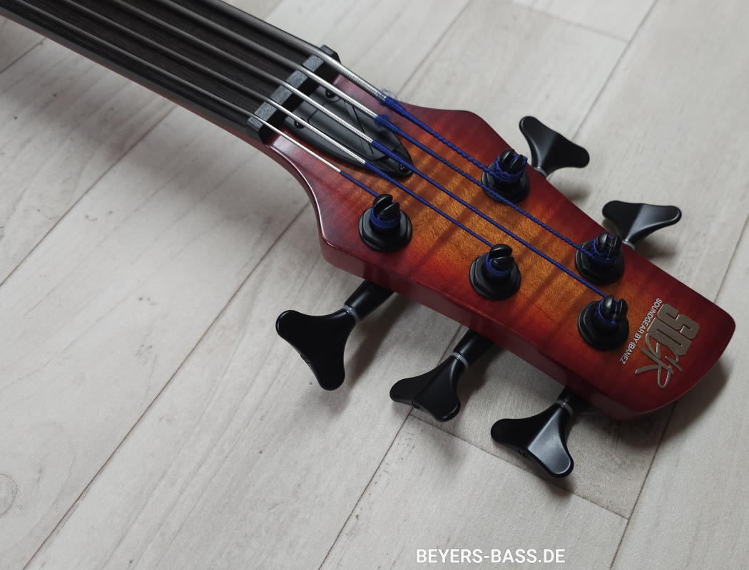 Ibanez Bass Workshop SRD905F Fretless BTL, Brown Topaz Burst Low Gloss, 2nd Hand