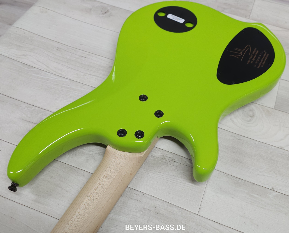 Dingwall NG3 4-String Nolly, Ferrari Green, Signature