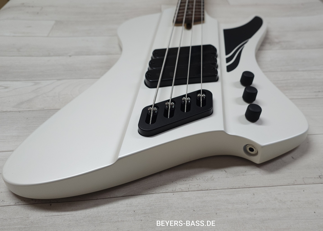 Dingwall D-Roc Standard 4 PF, Ducati White