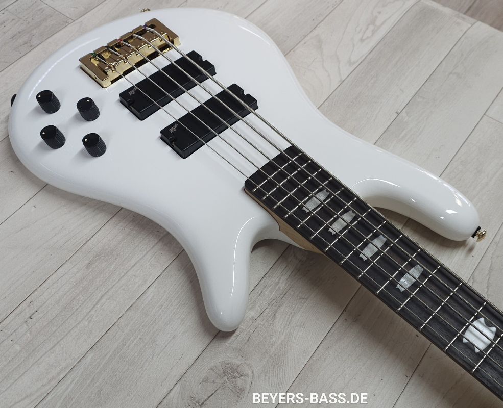 Spector Icon NS-5 Bolt-On, White Gloss