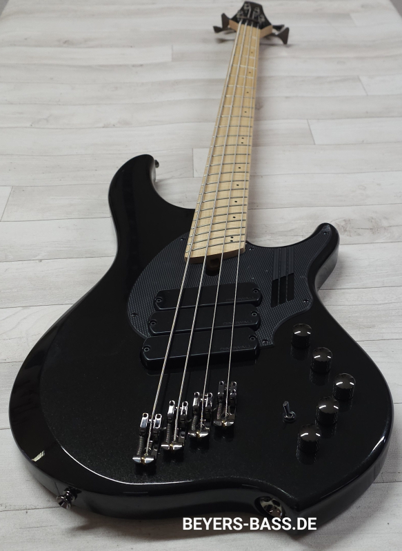 Dingwall NG3 4-String Nolly, Metallic Black, Signature