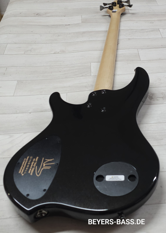 Dingwall NG3 4-String Nolly, Metallic Black, Signature