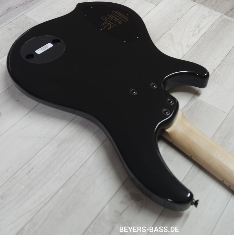 Dingwall NG3 4-String Nolly, Metallic Black, Signature