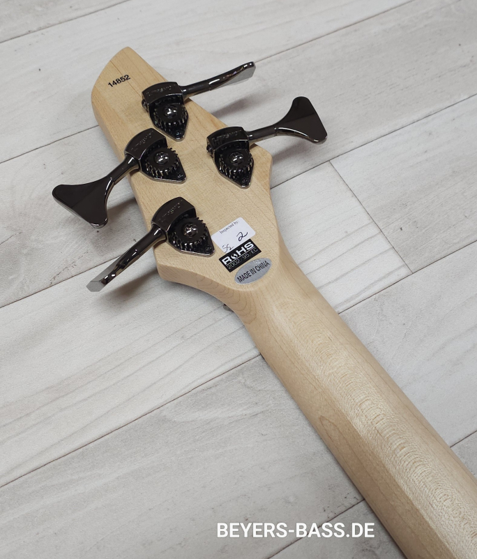 Dingwall NG3 4-String Nolly, Metallic Black, Signature