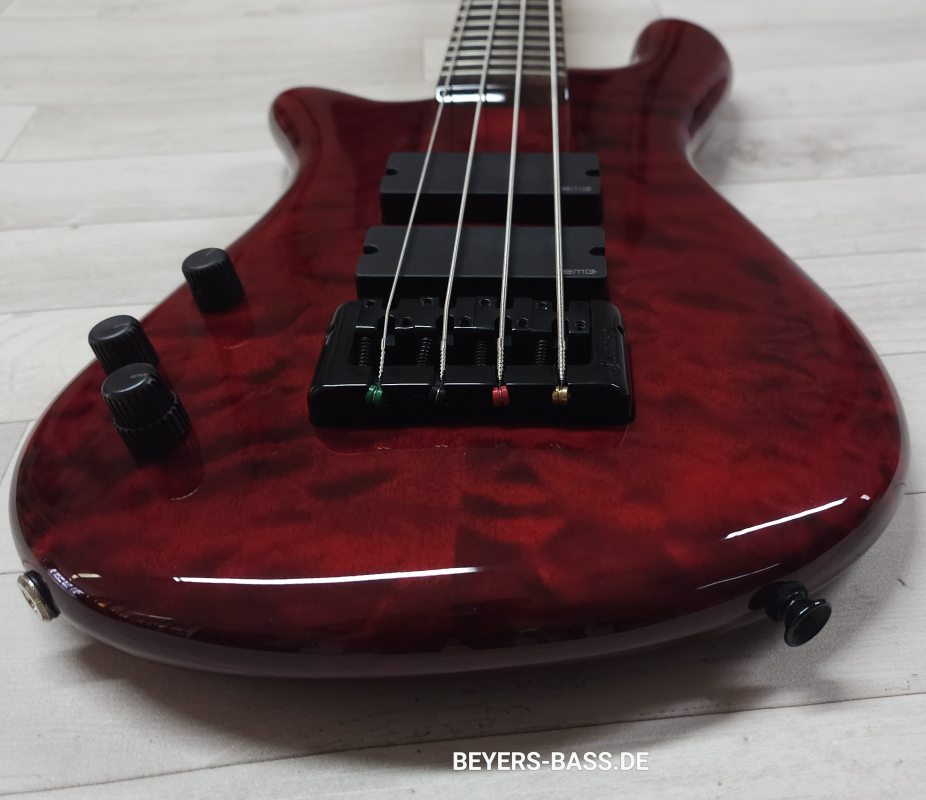 Spector Euro 4 Bantam, Black Cherry Gloss, Linkshänder