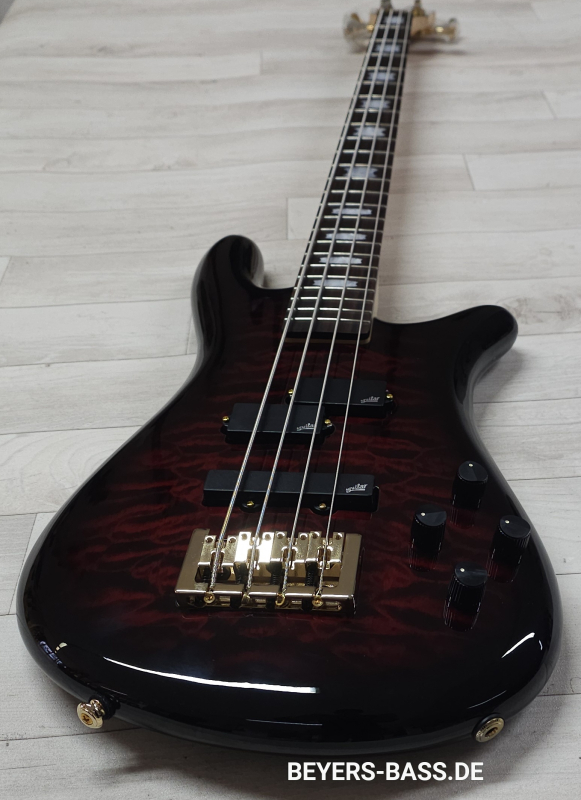 Spector Icon NS-2 Bolt-On, Black Cherry Gloss