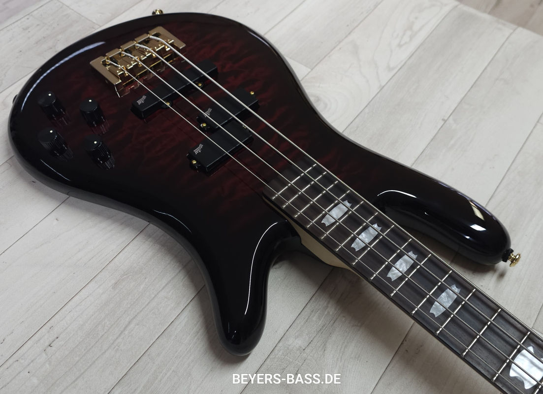 Spector Icon NS-2 Bolt-On, Black Cherry Gloss