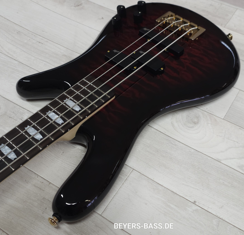 Spector Icon NS-2 Bolt-On, Black Cherry Gloss