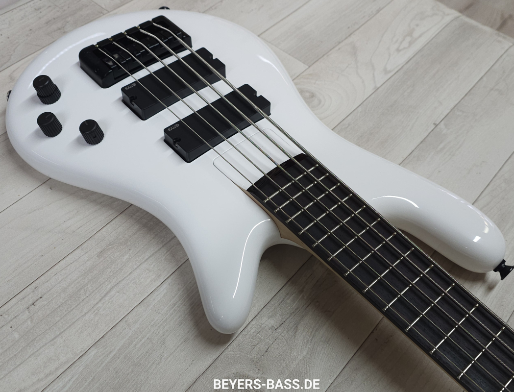 Spector Euro 5 Bantam, Solid White Gloss