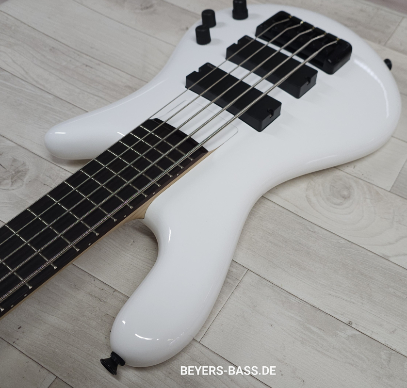Spector Euro 5 Bantam, Solid White Gloss