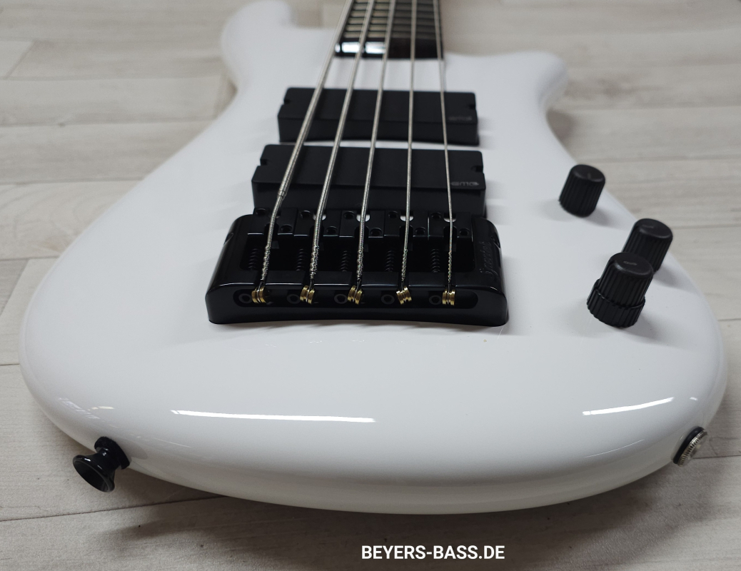 Spector Euro 5 Bantam, Solid White Gloss