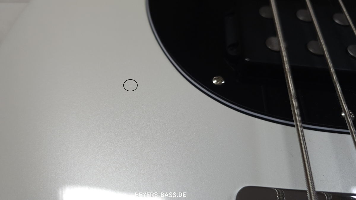 Sterling by Music Man StingRay Ray34 HH, Pearl White, B-Ware