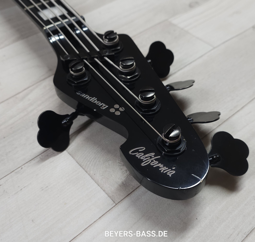 Sandberg California II VT5 Ebony Custom 3-EQ, Soft Aged Gold, 2nd Hand