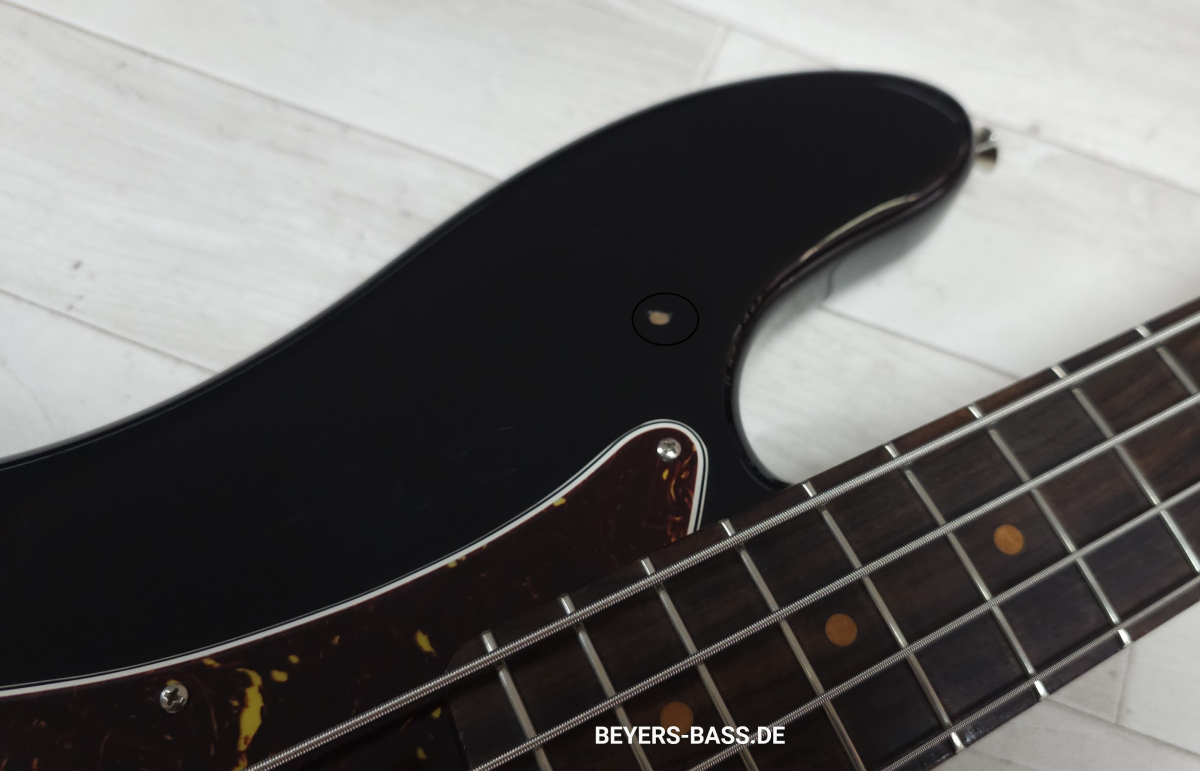 Fender American Vintage II 60s Precision Bass RW, Black Highgloss, 2nd Hand