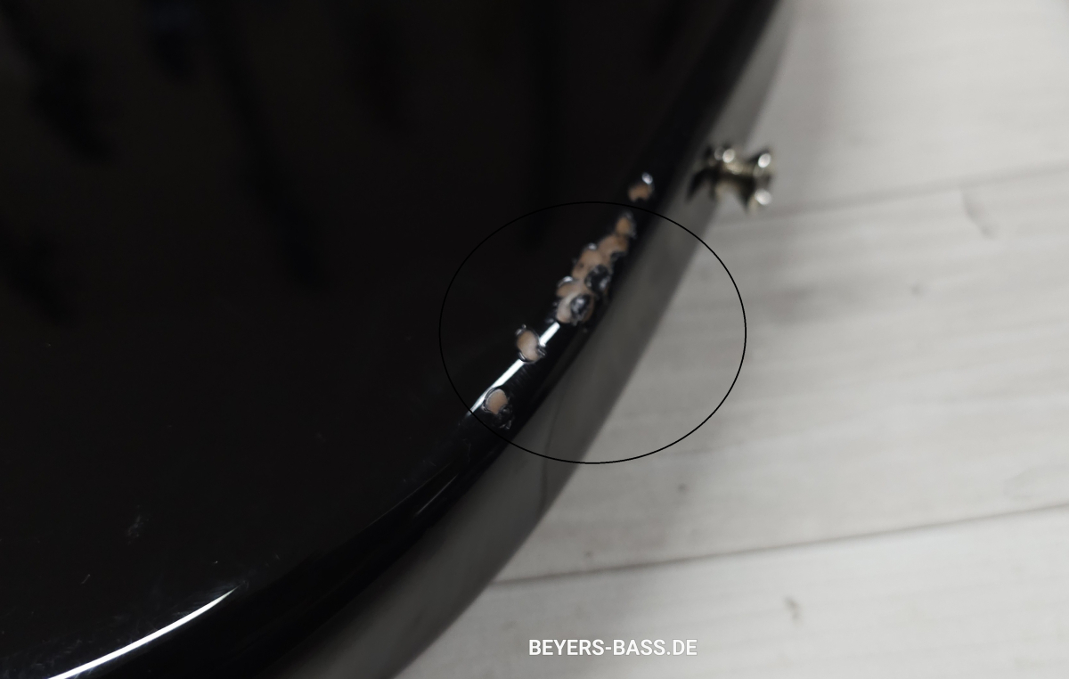 Fender American Vintage II 60s Precision Bass RW, Black Highgloss, 2nd Hand