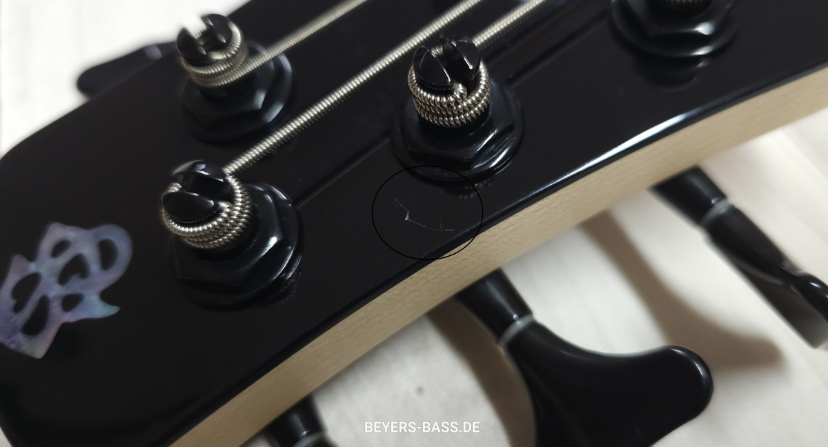 Spector Euro 5 Bantam, Black Stain Gloss, B-Ware