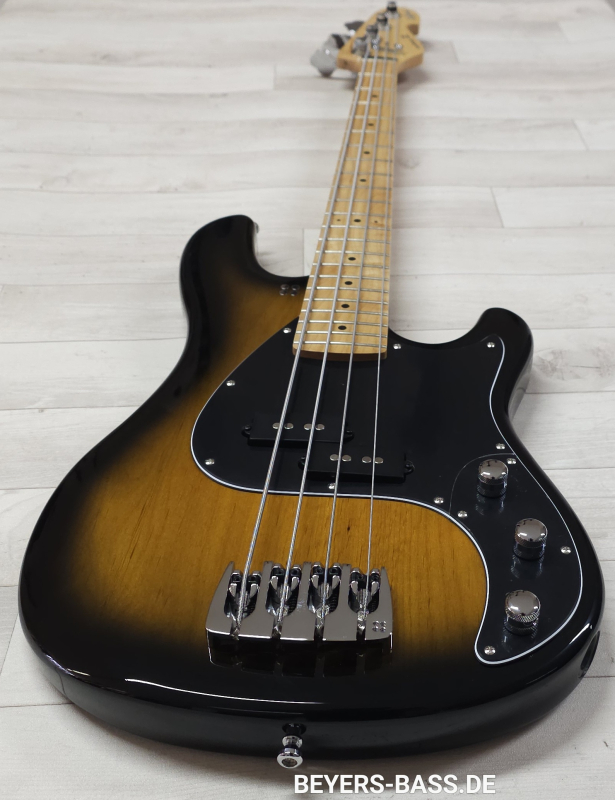 Sandberg California II VS4 Lionel Shortscale Greenline Custom, Highgloss Tobacco Sunburst