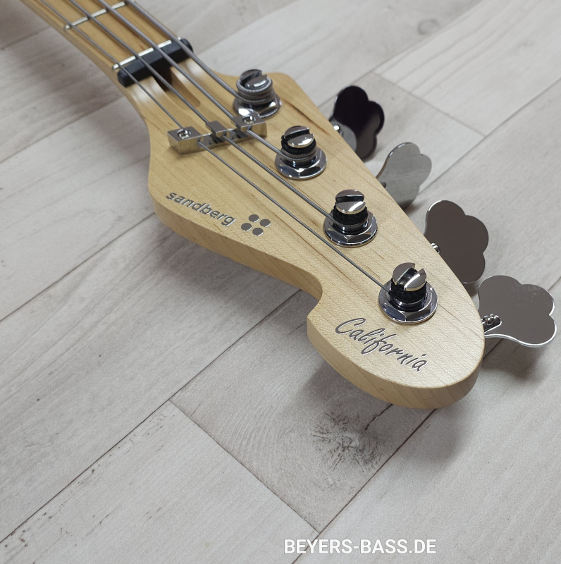 Sandberg California II VS4 Lionel Shortscale Greenline Custom, Highgloss Tobacco Sunburst