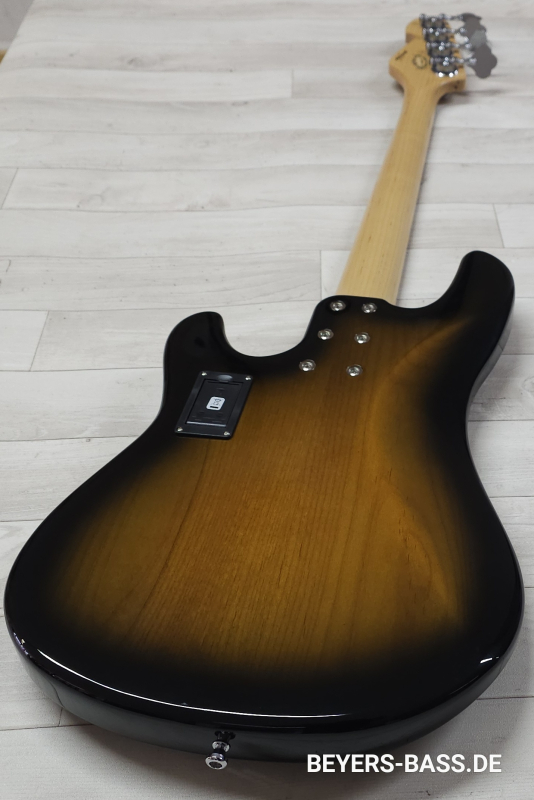 Sandberg California II VS4 Lionel Shortscale Greenline Custom, Highgloss Tobacco Sunburst