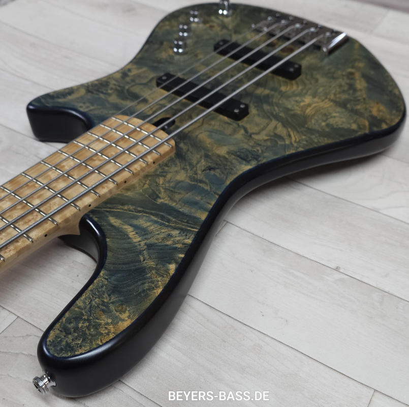 Marleaux Votan XS Deluxe 5 Ash Burl, Autumn Burst, 2nd Hand