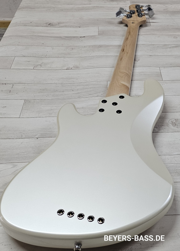 Lakland Skyline Darryl Jones 5 SDJ5 MN WP White Pearl, Signature