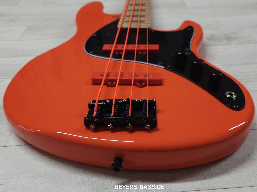 Sandberg California II TT4 "BassTheWorld" BTW, Very Soft Aged Orange Special Run, Limited Edition