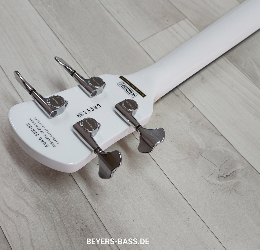 Spector Euro 4 X, Solid White Gloss, Limited Edition